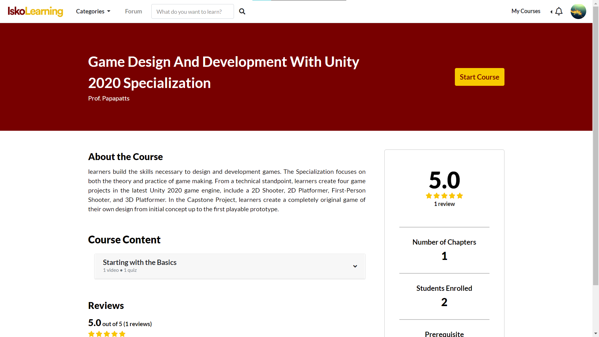 iskolearning forum